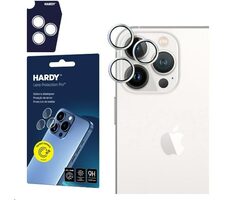 3mk HARDY Lens Protection Pro skla na fotoaparát pro Apple iPhone 15 Pro Max White