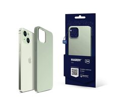 3mk Hardy Silicone MagCase zadní kryt pro Apple iPhone 15 Green