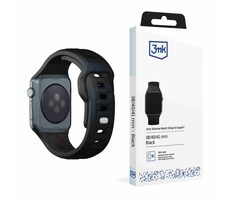 3mk Silicone Watch Strap pro Apple 38/40/41 mm Black