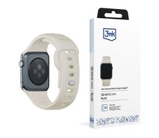 3mk Silicone Watch Strap pro Apple 38/40/41 mm Nude