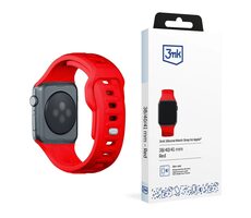 3mk Silicone Watch Strap pro Apple 38/40/41 mm Red