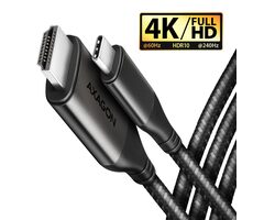 AXAGON RVC-HI2MC, USB-C -> HDMI 2.0 redukce / kabel 1.8m, 4K/60Hz HDR10