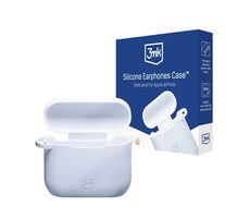 3mk Silicone AirPods Case silikonové pouzdro pro AirPods 2 gen. bílá