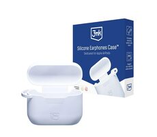 3mk Silicone AirPods Case silikonové pouzdro pro AirPods Pro bílá