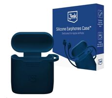 3mk Silicone AirPods Case silikonové pouzdro pro Apple AirPods 3rd gen. modrá
