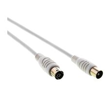 SENCOR SAV 109-025W antenní koaxiální kabel M-F 2.5m