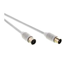 SENCOR SAV 109-050W antenní koaxiální kabel M-F 5m