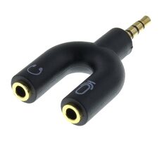SENCOR SAV 188-000 adaptér 3.5mm jack 4P M-2x F