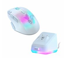 Turtle Beach Bundle KONE XP Air + RGB Rapid nabíjecí stanice bílá / bezdrátová optická herní myš / 19000 DPI / USB / BT 