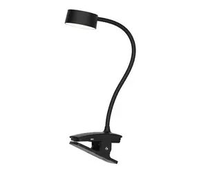 Solight WO3001-B LED stolní nabíjecí lampička černá / 2W / 210lm / 3CCT / clip