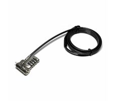 PORT CONNECT Bezpečnostní univerzální kabel s číselným zámkem stříbrná