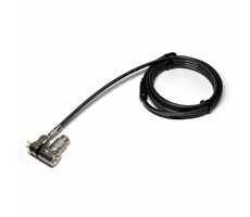 PORT CONNECT Bezpečnostní univerzální kabel - 2 klíče stříbrná