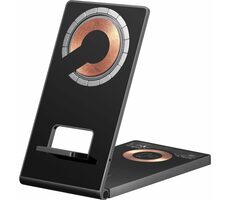 Sandberg 3in1 Wireless Charger Stand černá / Bezdrátový nabíjecí stojánek / MagSafe / 15W