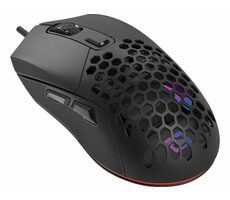 Sandberg FlexCover 6D černá / Herní myš / optická / 12800 DPI / LED / 6 tlačítek / USB