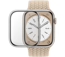 PanzerGlass Tvrzené sklo Full Body D3O pro Apple Watch 9/8/7 45 mm transparentní