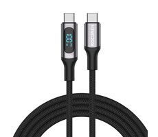 Rocoren Digital Rychlonabíjecí kabel USB-C (M) - USB-C (M) 1 m šedá 