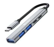 Sandberg USB-C Saver dokovací stanice / 3x USB-A / 2x USB-C