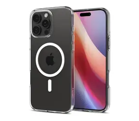 Spigen Liquid Crystal MagSafe ochranný kryt pro Apple iPhone 16 Pro crystal clear