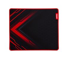 Marvo Blaze L černo-červená / herní podložka pod myš / 450 x 400 x 3 mm