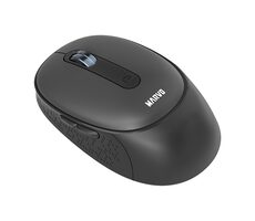 Marvo WM111 černá / Bezdrátová myš / optická / 1600 DPI / 6 tlačítek / USB 2.4GHz / Bluetooth 