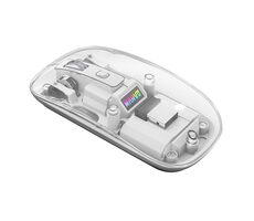 Marvo PRISM B10 bílá / Bezdrátová myš / optická / 1600 DPI / 4 tlačítka / USB 2.4GHz / Bluetooth 