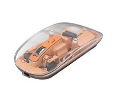 Marvo PRISM B10 oranžová / Bezdrátová myš / optická / 1600 DPI / 4 tlačítka / USB 2.4GHz / Bluetooth 