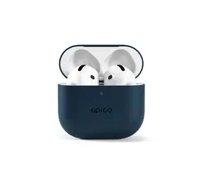 Epico Silikonové pouzdro pro Apple AirPods 4/4(ANC) tmavě modrá