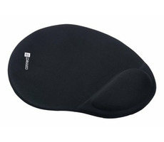 Rozbaleno - CONNECT IT podložka pod myš se zápěstní opěrkou z paměťové pěny černá / rozbaleno