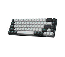 MageGee MK-BOX černo-šedá / Mechanická herní klávesnice / US layout / kabel USB-C / RGB podsvícení 