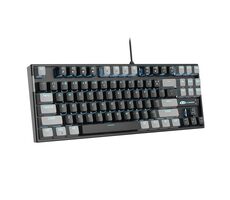 MageGee MK-STAR šedo-černá / Mechanická klávesnice / US layout / kabel USB-A / RGB podsvícení 