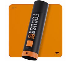 Fnatic FOCUS3 MAX XL oranžová / Herní podložka pod myš / 48 x 48 cm