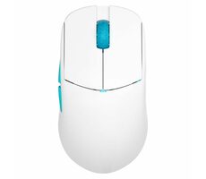 Lamzu Atlantis MINI PRO bílá / Bezdrátová herní myš / optická / 26000 DPI / 6 tlačítek / USB-C / 2.4GHz