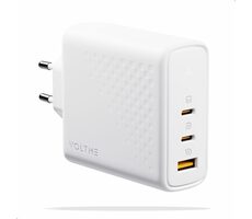 VOLTME Revo 140 PD3.1 CCA 140W bílá / GaN / 140W / 2x USB-C / 1x USB-A