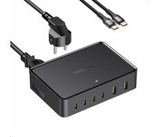 VOLTME Revo 240 PD3.1 4C2A 240W černá / GaN / 240W / 4x USB-C / 2x USB-A