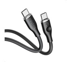 VOLTME Powerlink Moss Series CTC Kabel USB-C(M) 3A/60W 1m černá / 2x USB-C(M)