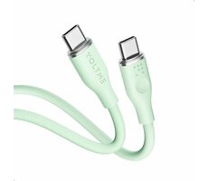 VOLTME Powerlink Moss Series CTC Kabel USB-C(M) 3A/60W 1m zelená / 2x USB-C(M)