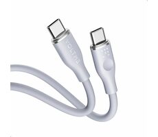VOLTME Powerlink Moss Series CTC Kabel USB-C(M) 3A/60W 1m šedá / 2x USB-C(M)