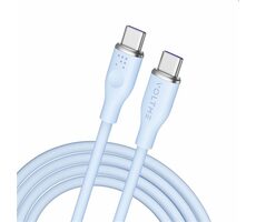 VOLTME Powerlink Moss Series CTC Kabel USB-C(M) 5A/100W 1.8m modrá / 2x USB-C(M)