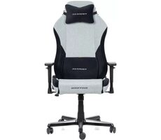 DXRacer DRIFTING Herní židle šedo-černá látková / 122-132 cm / látka / 125 kg / 3D-Područky