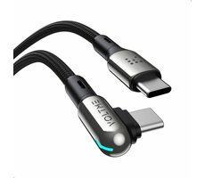 VOLTME Powerlink Stark Series CTC Kabel USB-C(M) 3A/60W 1.2m černá / 2x USB-C(M)