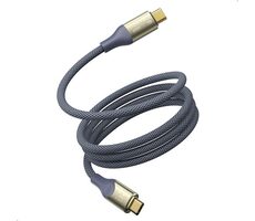 VOLTME Powerlink Utron Series CTC Kabel USB-C(M) 5A/240W 2m modrá / 2x USB-C(M)