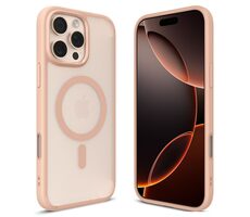 Spigen Ultra Hybrid T MagSafe ochranný kryt pro Apple iPhone 16 Pro frost rose titanium