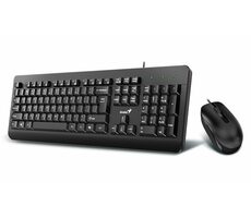 GENIUS KM-160 černá / Drátový set / Copilot / USB/ CZ+SK layout