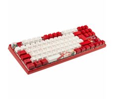 Varmilo VEA88 Koi TKL červená / Mechanická herní klávesnice / Cherry MX Brown / LED osvětlení / USB-C 