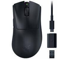 Razer DeathAdder V3 HyperSpeed černá / herní bezdrátová myš / 26000 DPI / 8 tlačítek / USB-C / 2.4GHz