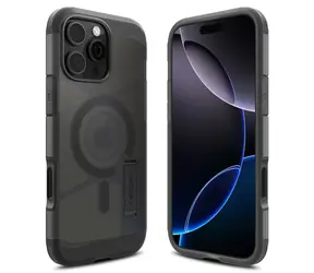 Spigen Tough Armor T MagSafe ochranný kryt pro Apple iPhone 16 Pro frost black