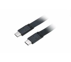 AKASA USB-C 3.1 Gen2 (M) - USB-C 3.1 Gen2 (M) 1m černá / Slim / 10Gbps 