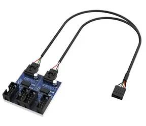 AKASA USB 2.0 interní HUB 1-4 / HUB pro USB 