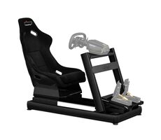 Nitro Concepts E-Racer - Core Bundle černá / Sim skládací závodní rig se sedačkou