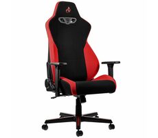 Nitro Concepts S300 Inferno Red červená / Herní židle / látka / nastavitelná / pojedzdová kolečka / nonsost 135 kg 